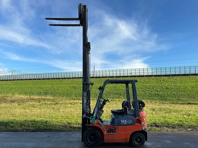 2004 toyota 42-7fgf15 vorkheftruck - afbeelding 11 van  12