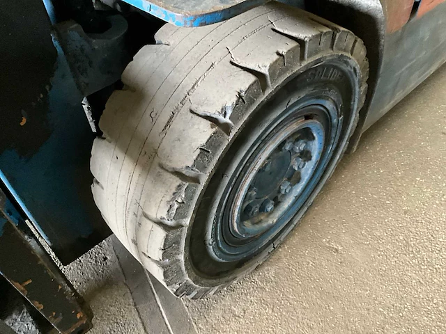 2004 toyota 7fbmf25 vorkheftruck - afbeelding 18 van  19