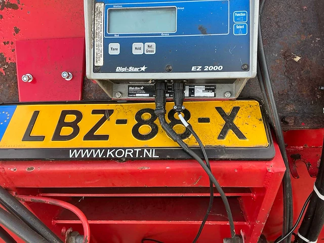 2004 trioliet vertifeed 1000 voermengwagen - afbeelding 10 van  29
