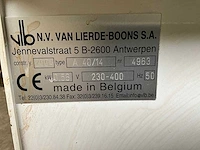 2004 vlb a40/14 halfautomaat broodsnijmachine 14mm - afbeelding 4 van  12