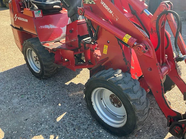 2004 weidemann 1230 shovel / wiellader - afbeelding 7 van  26