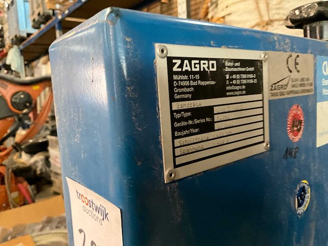 2004 zagro uvb z 500 s bandzaagmachine - afbeelding 2 van  10