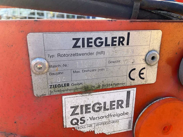 2004 ziegler hr 1055-gh modul schudder - afbeelding 6 van  15