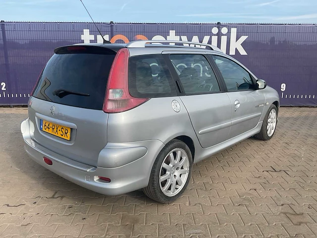 2005 - peugeot - 206 sw - 1.6-16v quiksilver - personenauto - afbeelding 9 van  14