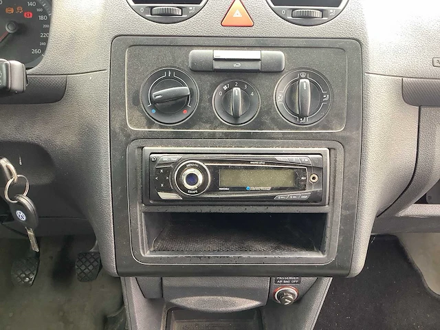 2005 - volkswagen - caddy - 1.4 850 kg. benzine - bedrijfswagen - afbeelding 9 van  10