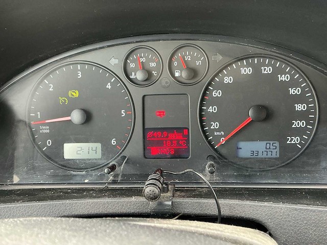 2005 - volkswagen - transporter - 2.5 tdi 300 bud.dc - bedrijfswagen - afbeelding 10 van  11