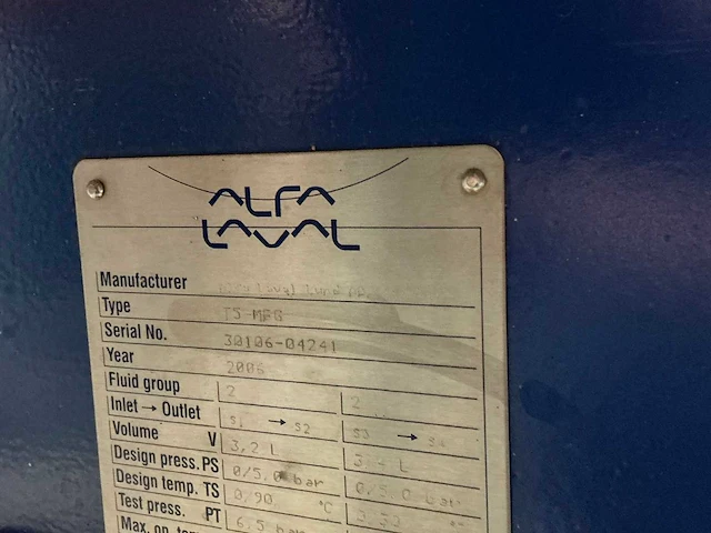 2005 alfa-laval t5mfg platenwarmtewisselaar - afbeelding 8 van  8