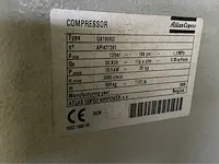 2005 atlas copco ga18vsd schroefcompressor - afbeelding 4 van  4