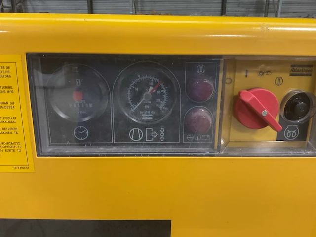 2005 atlas copco xas36 luchtcompressor - afbeelding 5 van  9