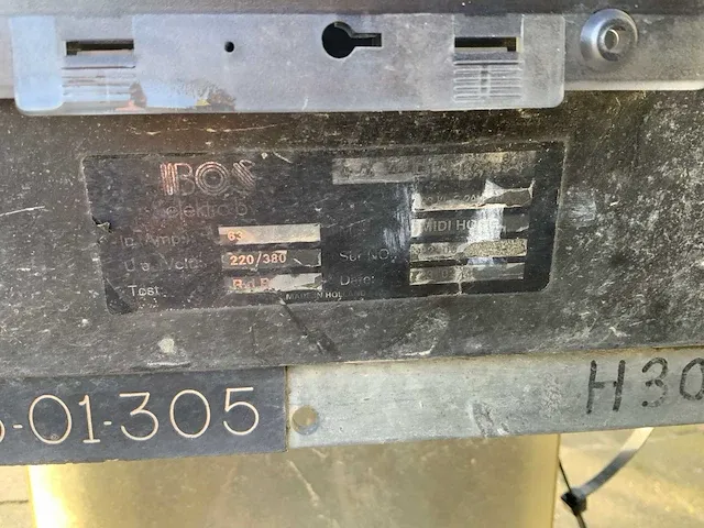 2005 bos elektro midi hoog stroomverdeelkast - afbeelding 6 van  6