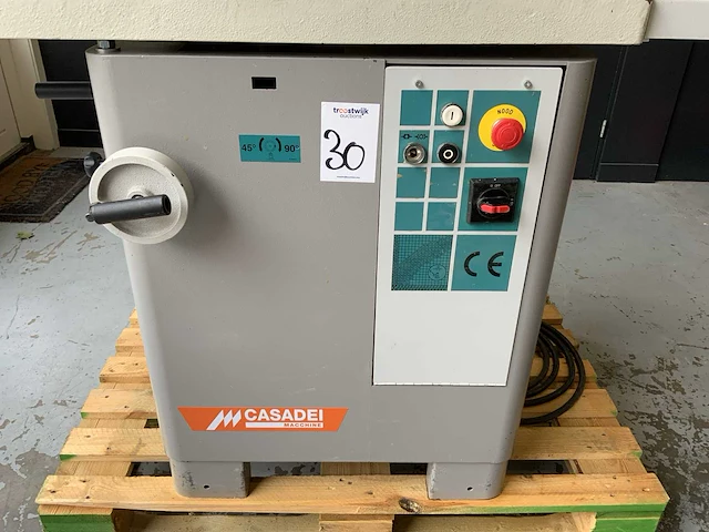 2005 casadei f3 kantenfreesmachine - afbeelding 10 van  12