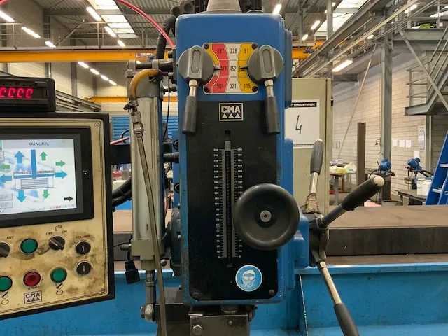 2005 cma rd-40 cn- 9000 cn+ gestuurde coördinatenboormachine - afbeelding 16 van  18