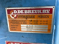 2005 d.debreuk s8b hydraulische pers - afbeelding 10 van  10