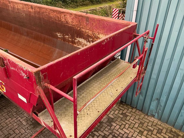 2005 dmc ol 38-t half pipe oplegger volledig staal - afbeelding 9 van  21