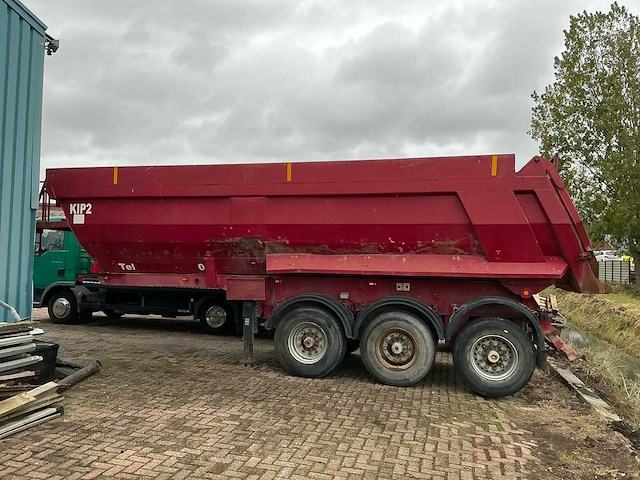 2005 dmc ol 38-t half pipe oplegger volledig staal - afbeelding 1 van  21