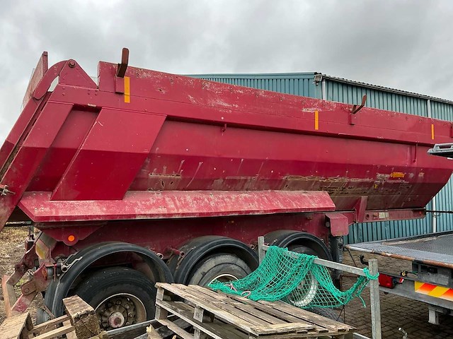 2005 dmc ol 38-t half pipe oplegger volledig staal - afbeelding 12 van  21