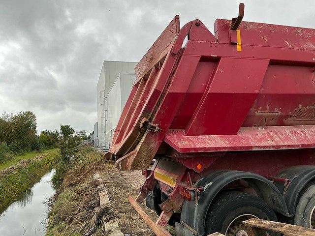 2005 dmc ol 38-t half pipe oplegger volledig staal - afbeelding 15 van  21