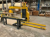 2005 duivestein rp1-v automatische vacuümheffer v.v. zuignappenbalk 100x5cm, automatische transportband 300cm - afbeelding 1 van  11