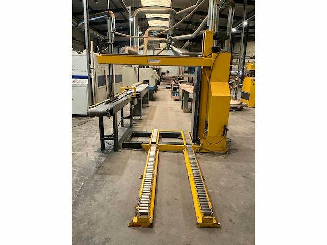 2005 duivestein rp1-v automatische vacuümheffer v.v. zuignappenbalk 100x5cm, automatische transportband 300cm - afbeelding 4 van  11