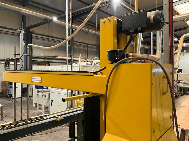 2005 duivestein rp1-v automatische vacuümheffer v.v. zuignappenbalk 100x5cm, automatische transportband 300cm - afbeelding 8 van  11