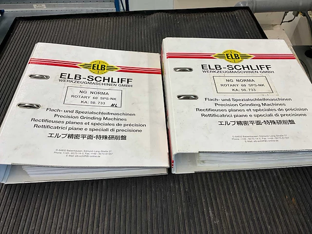2005 elb rotary 60 sps 3-assige vlakslijpmachine - afbeelding 31 van  38
