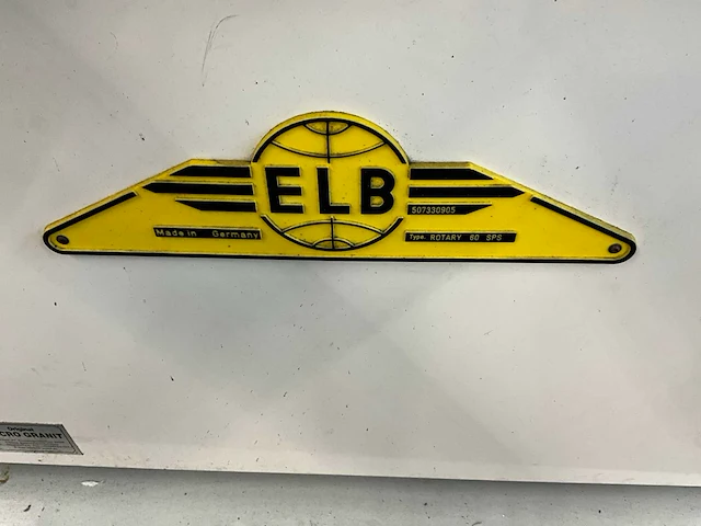 2005 elb rotary 60 sps 3-assige vlakslijpmachine - afbeelding 32 van  38