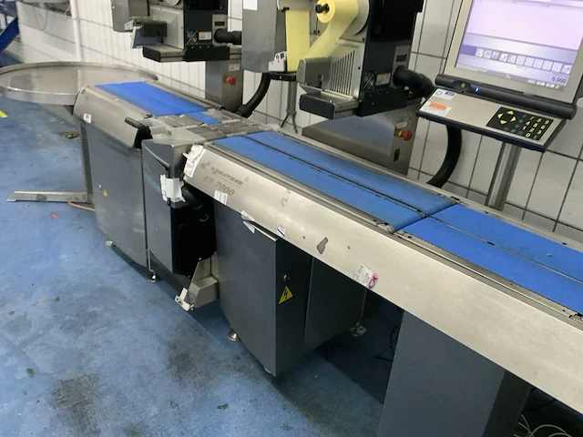 2005 espera es7001 weigh price labeler inclusief roterende tafel - afbeelding 4 van  9