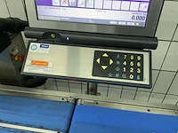 2005 espera es7001 weigh price labeler inclusief roterende tafel - afbeelding 6 van  9