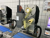 2005 espera es7001 weigh price labeler inclusief roterende tafel - afbeelding 7 van  9