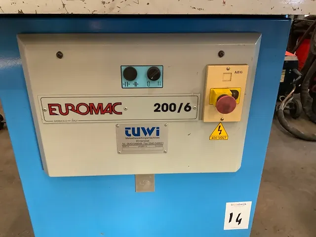 2005 euromac af 200 / 6 uithoekschaar - afbeelding 6 van  7