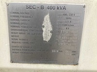 2005 fimag sec - b 400 kva stroomgenerator - afbeelding 14 van  15