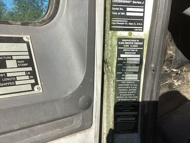 2005 freightliner crosswind veegmachine - afbeelding 10 van  17