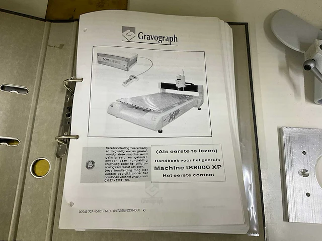 2005 gravograph is8000xp graveer machine - afbeelding 13 van  34