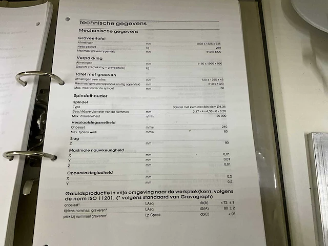 2005 gravograph is8000xp graveer machine - afbeelding 14 van  34