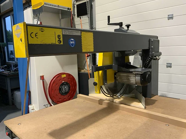 2005 harwi 625-h radiaal afkortcirkelzaagmachine - afbeelding 6 van  12