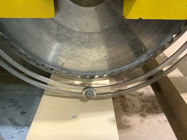 2005 harwi 625-h radiaal afkortcirkelzaagmachine - afbeelding 9 van  12