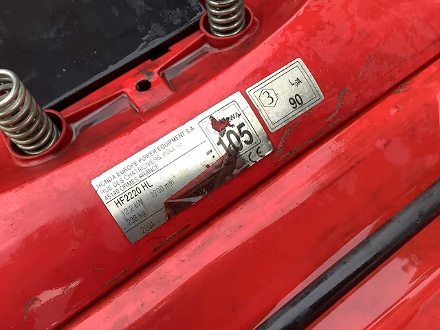 2005 honda 2220 zitmaaier - afbeelding 7 van  7