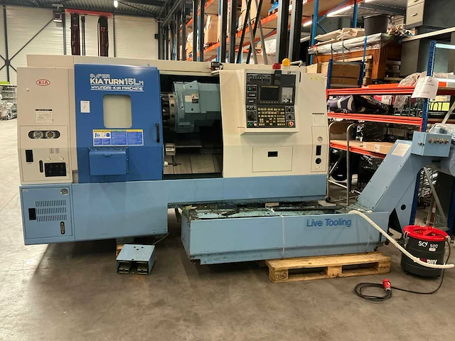2005 hyundaix kia super kiaturn 15lm cnc draaibank - afbeelding 12 van  30