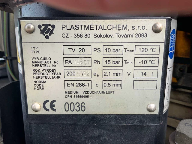 2005 ingersoll rand r1090f741 luchtcompressor - afbeelding 6 van  21