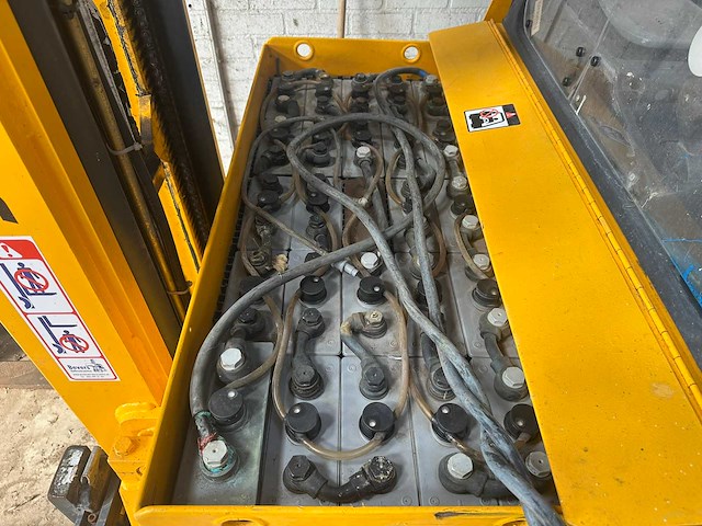 2005 jungheinrich flexplus aquamatic reach truck - afbeelding 8 van  14