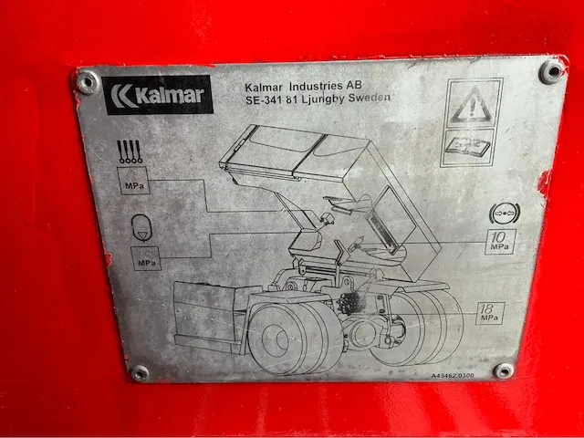 2005 kalmar dc 70-6 vorkheftruck - afbeelding 10 van  20