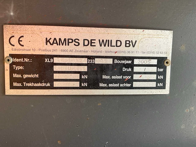 2005 kaweco radium 45 silagewagen - afbeelding 10 van  18