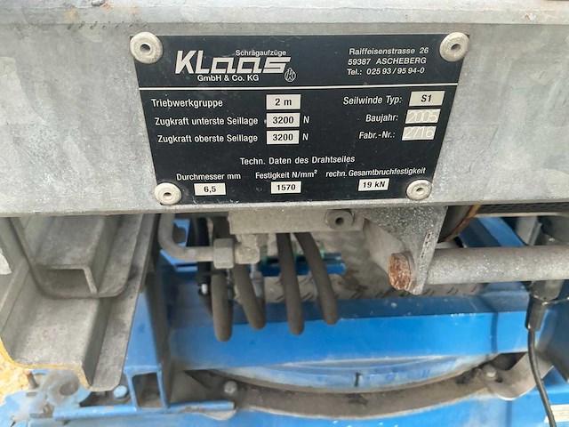 2005 klaas s1 verhuislift - afbeelding 24 van  35