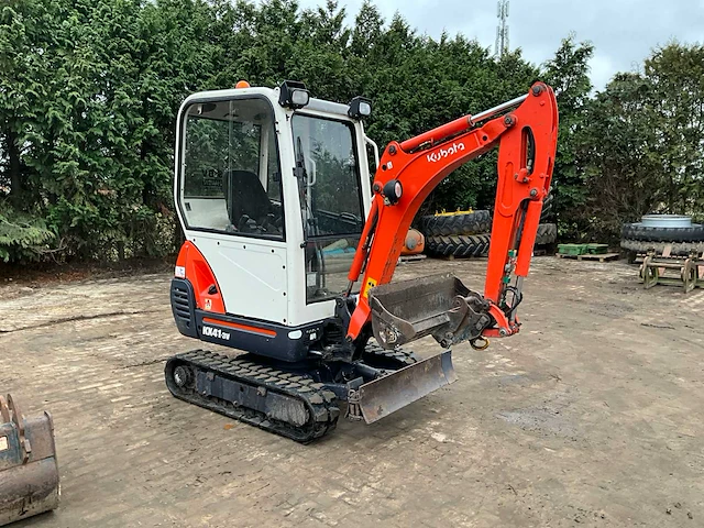 2005 kubota kx41-3v minigraafmachine - afbeelding 12 van  27