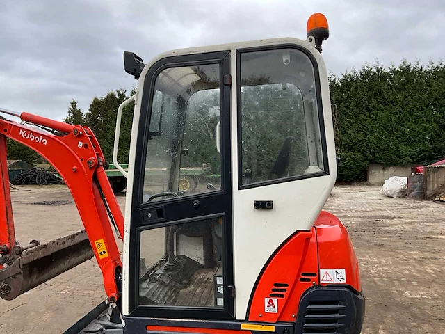 2005 kubota kx41-3v minigraafmachine - afbeelding 23 van  27