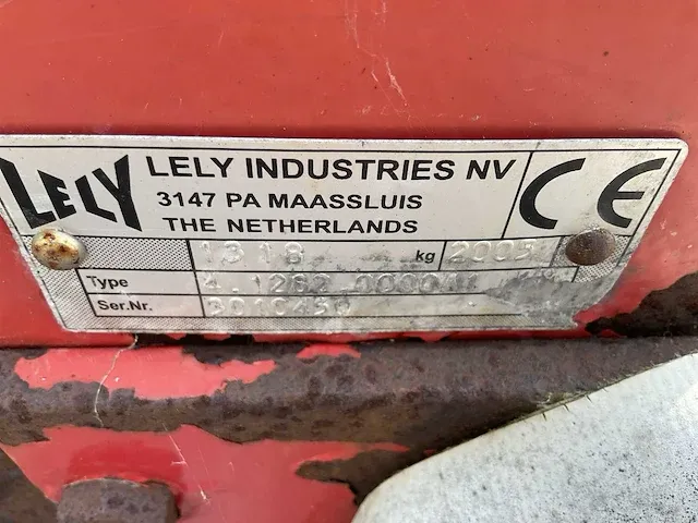 2005 lely splendimo 320mc maaimachine - afbeelding 4 van  12