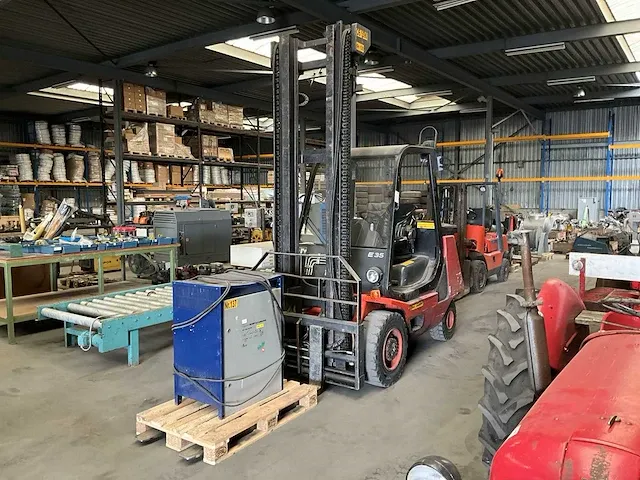 2005 linde e35p 337-02 vorkheftruck - afbeelding 1 van  12