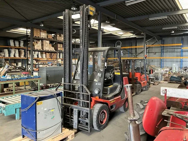 2005 linde e35p 337-02 vorkheftruck - afbeelding 5 van  12