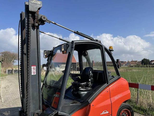 2005 linde h50d vorkheftruck - afbeelding 17 van  17