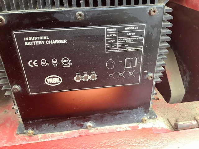 2005 mec 2034n hoogwerker - afbeelding 10 van  10